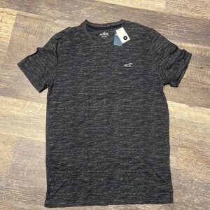 Hollister Mens T-Shirt Size M Gray Must-Have Collection 100% Cotton NEW NWT